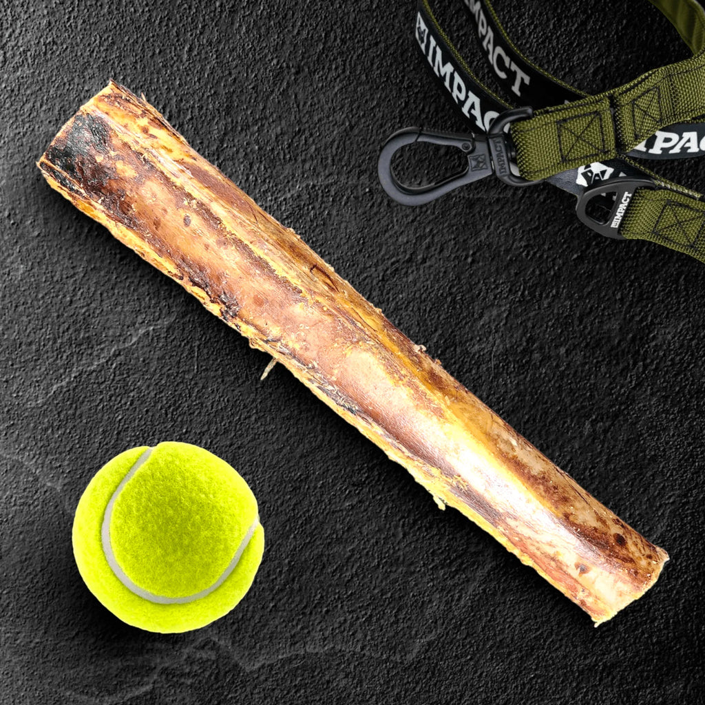 Ostrich Shaft Bones : The Long-Lasting, Flavorful Chew for Medium to Large Dogs - 11" X 2", 8