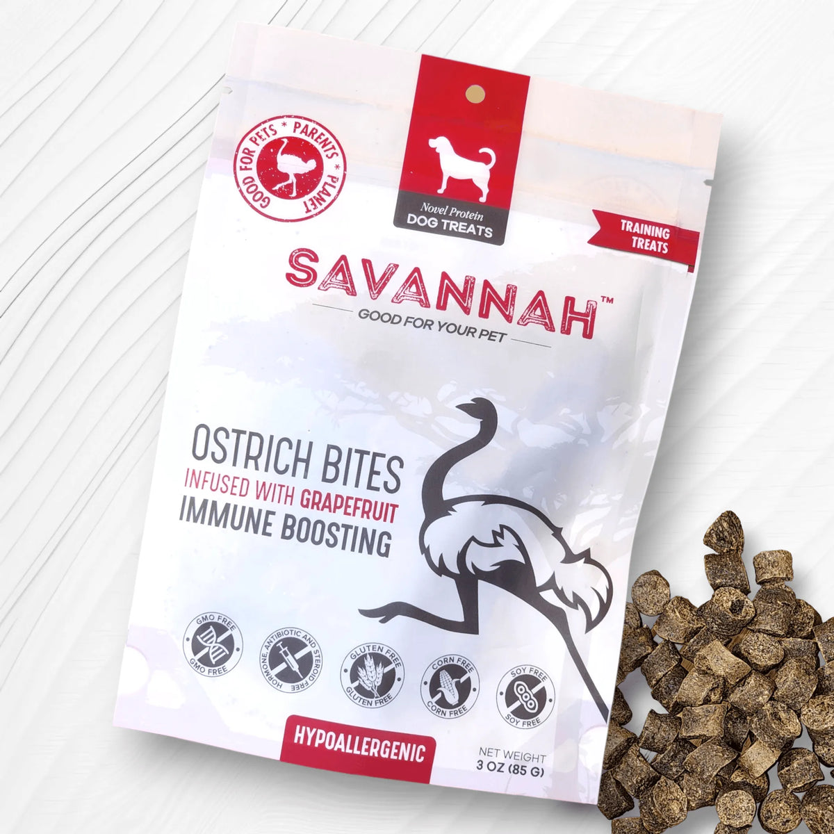 Ostrich Bites with Grapefruit : The Tasty, Immune-Boosting Treat for Dogs - 3, 8