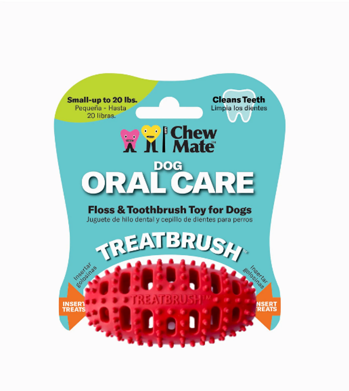 Natural Rubber Football Oral Care Toy