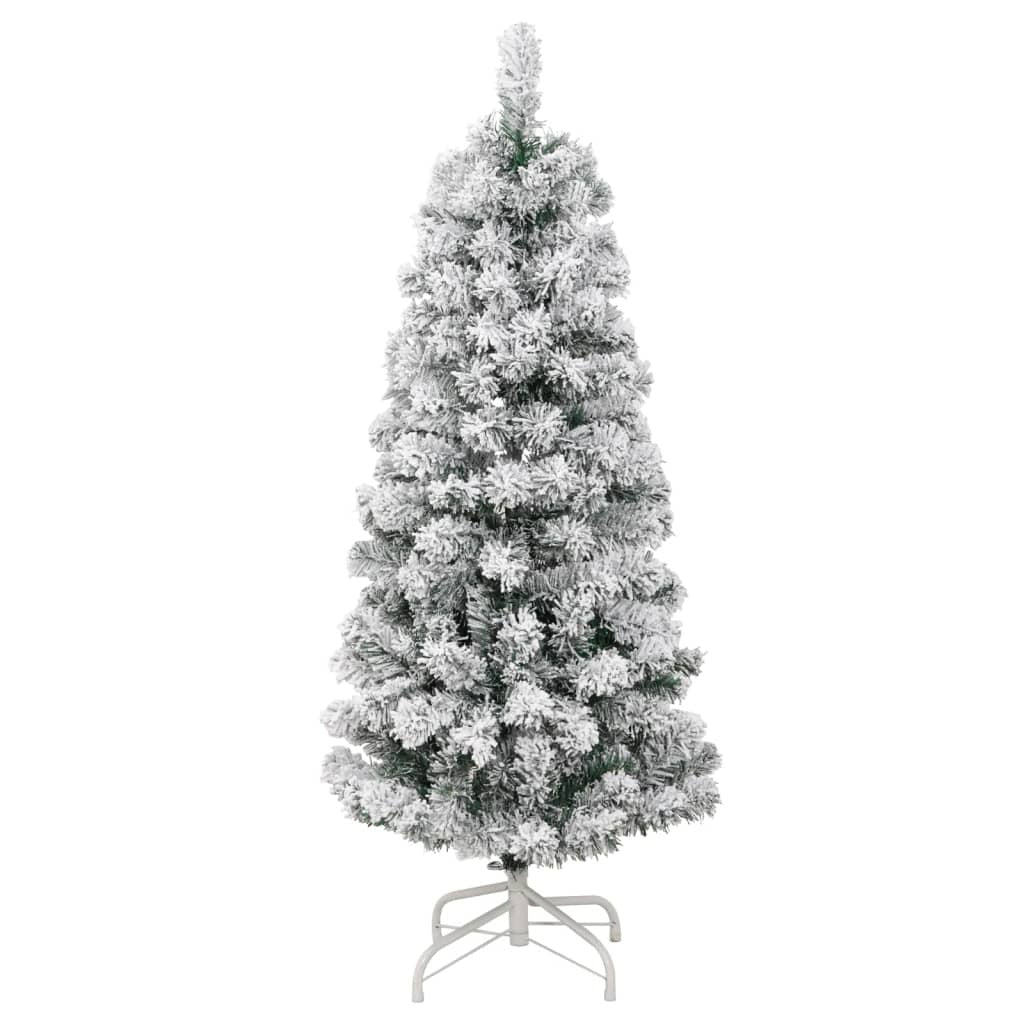Artificial Hinged Christmas Tree 150 LEDs & Ball Set 47.2