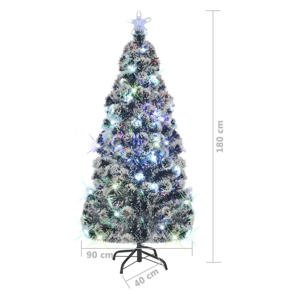 Pre-lit Christmas Tree with Stand 6 ft 220 Branches