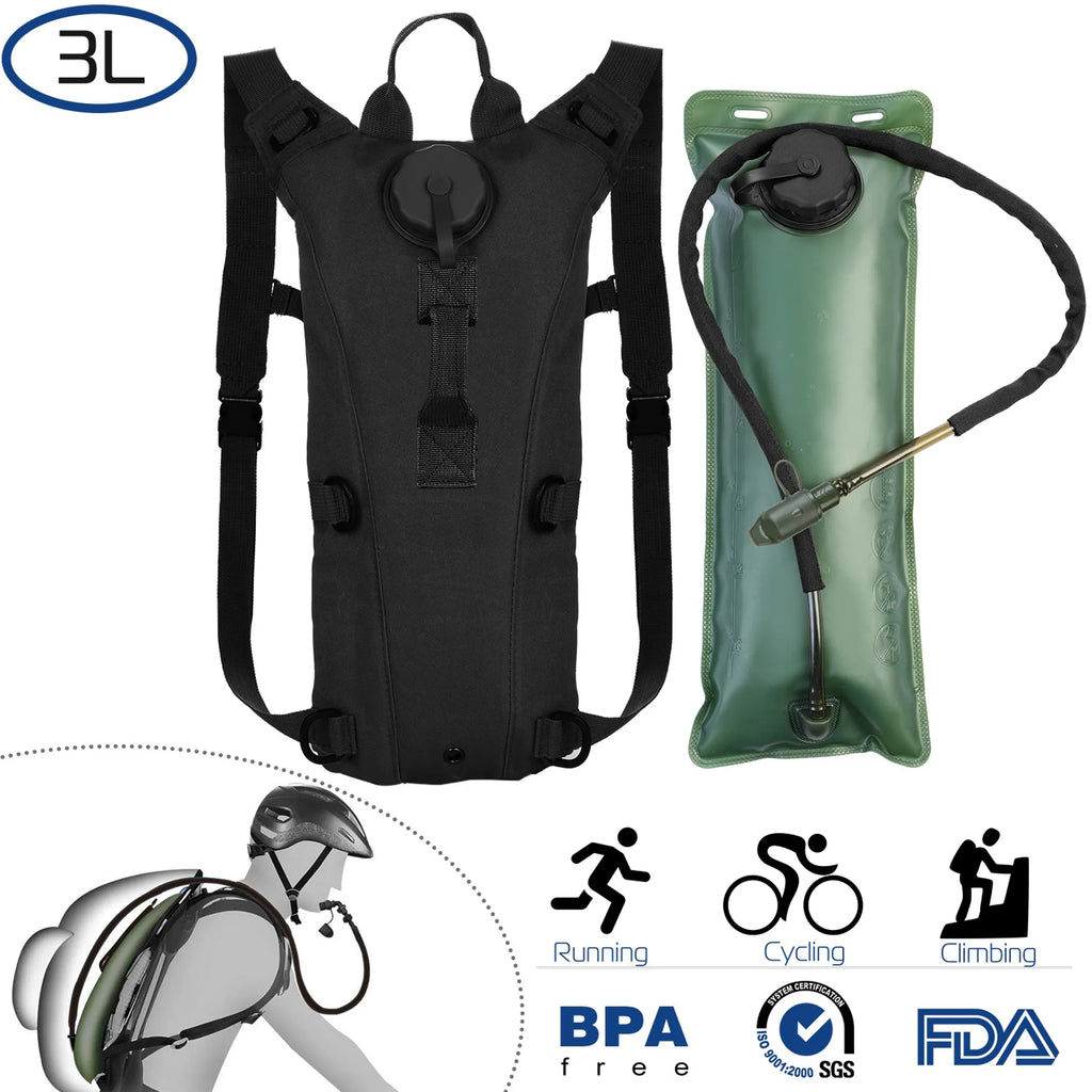 iMounTEK Tactical Hydration Pack 3L Water Bladder