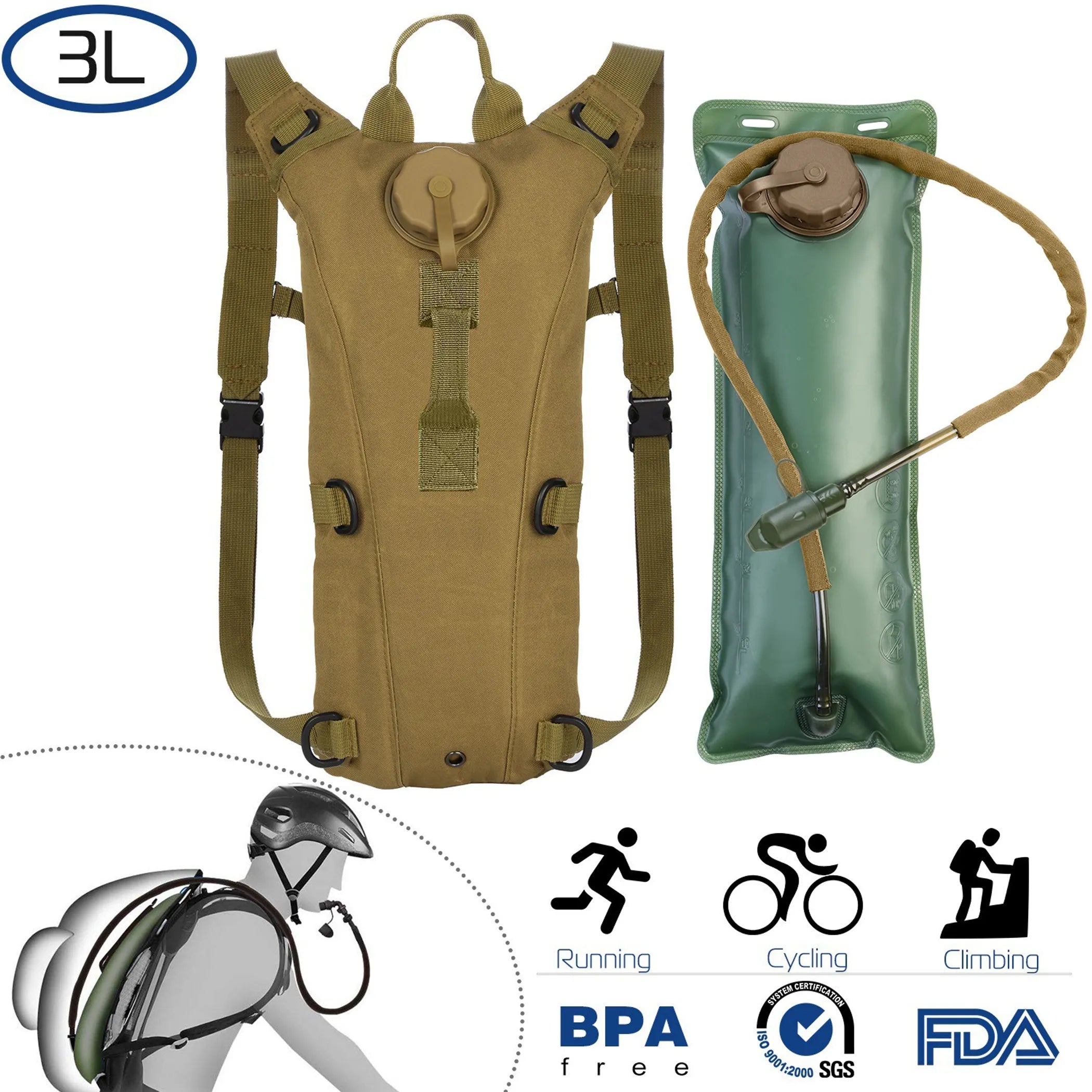 iMounTEK Tactical Hydration Pack
