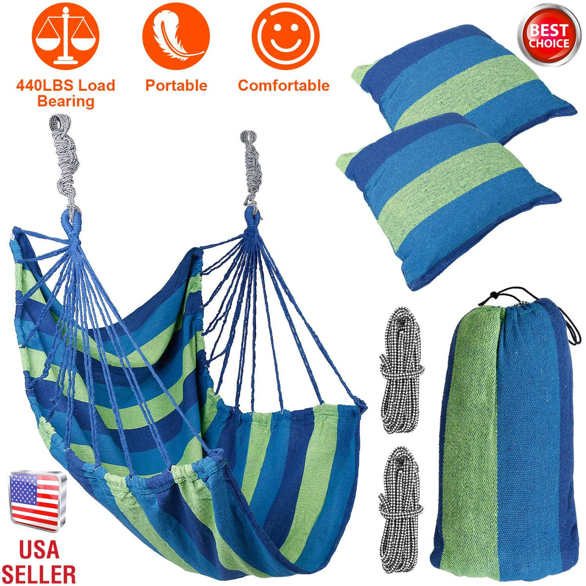 440LBS Hammock Hanging Chair