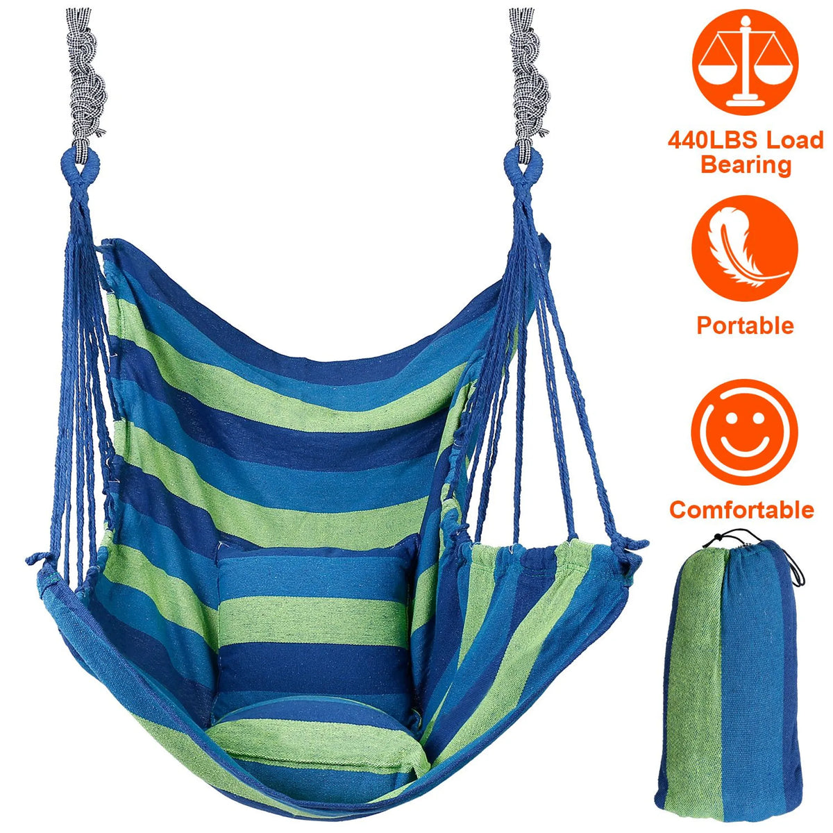 440LBS Hammock Hanging Chair