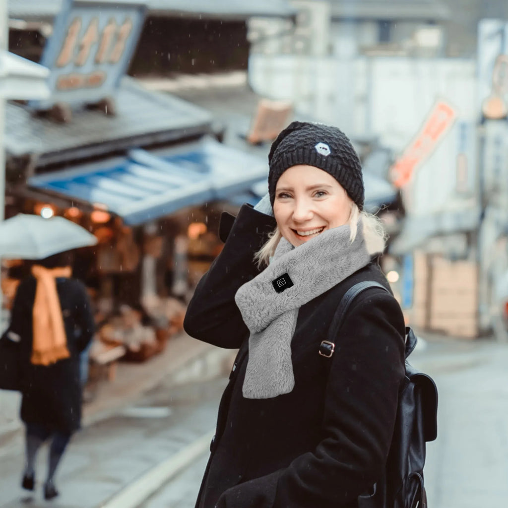 Electric Heated Scarf USB Heating Neck Wrap