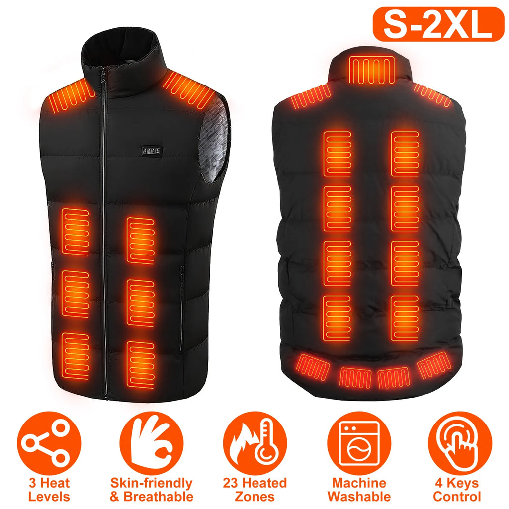 Heated Vest Men Women Heated Jacket