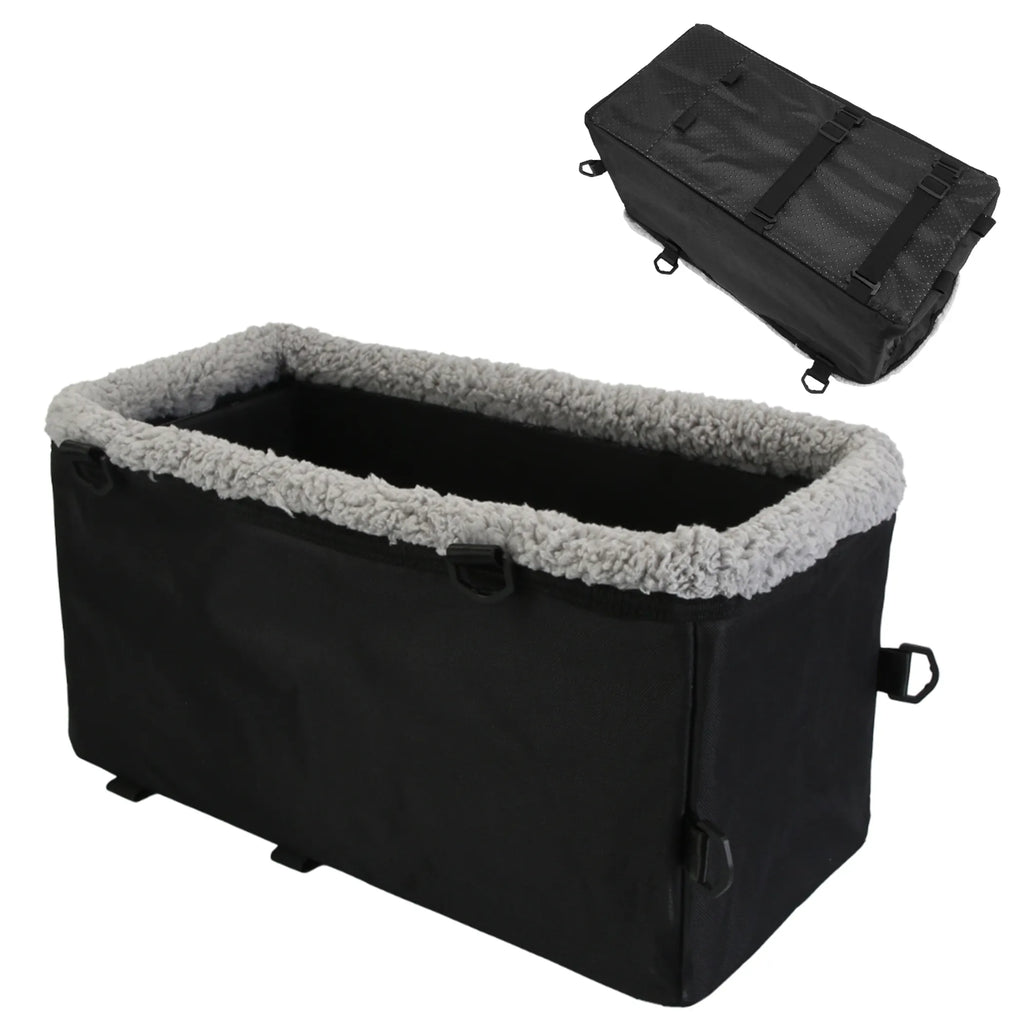 Small Dog Car Seat with Harness Center Console Pet