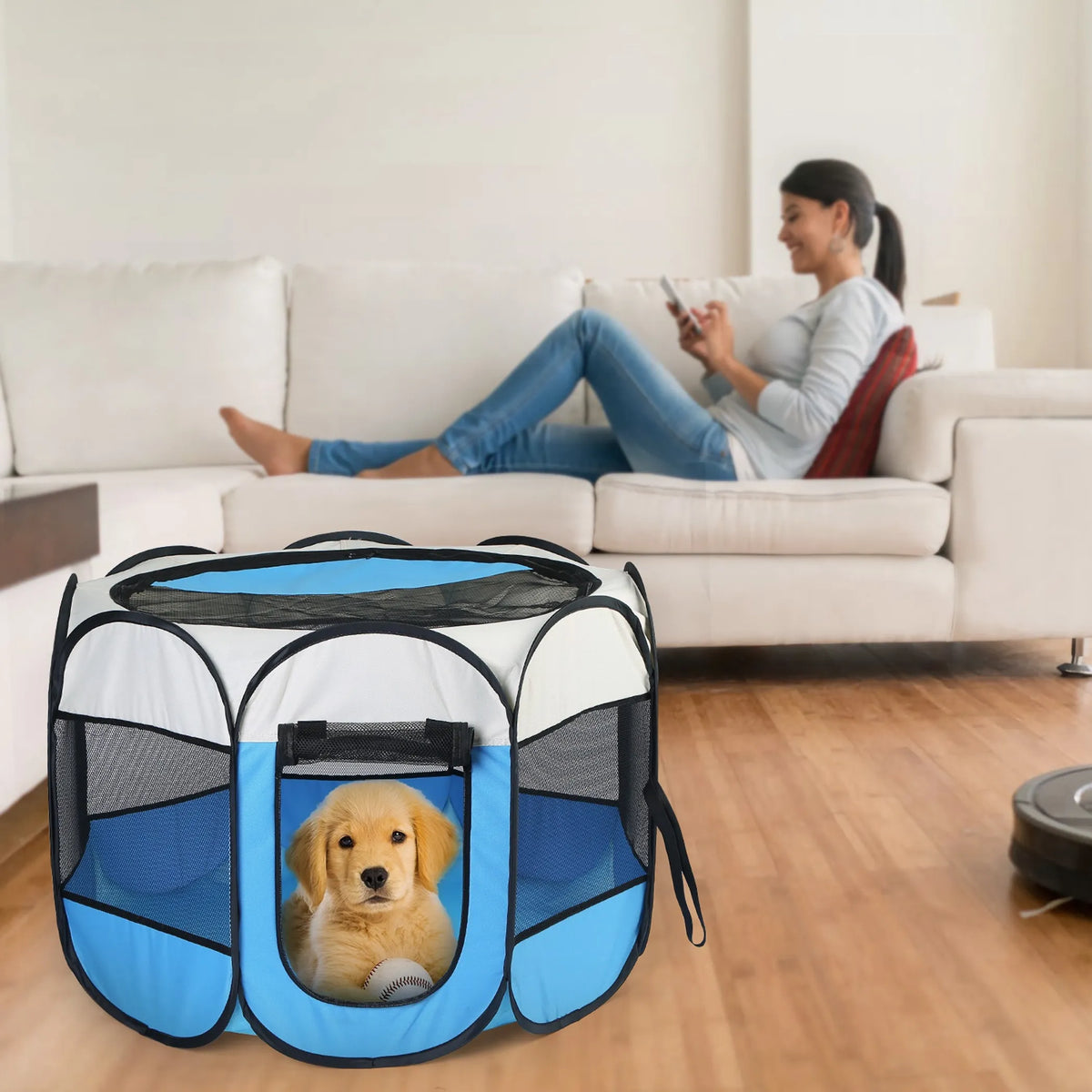 Portable Foldable Pet Tent