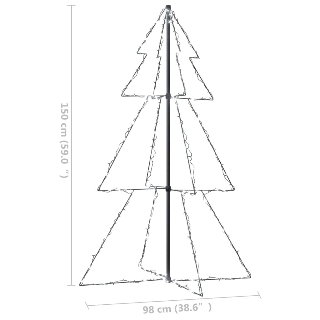 Christmas Cone Tree 200 LEDs Indoor and Outdoor 3x5 ft