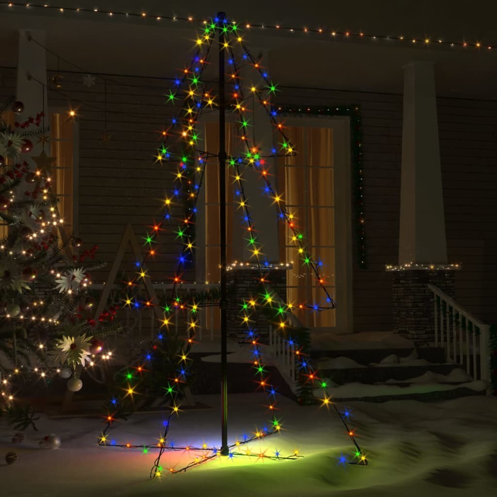 Christmas Cone Tree 200 LEDs Indoor and Outdoor 3x5 ft