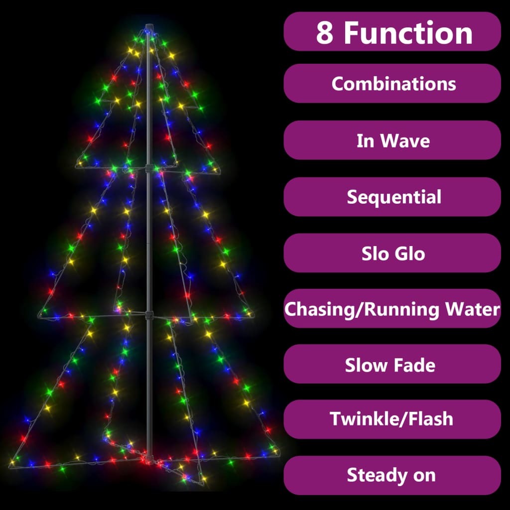 Christmas Cone Tree 200 LEDs Indoor and Outdoor 3x5 ft