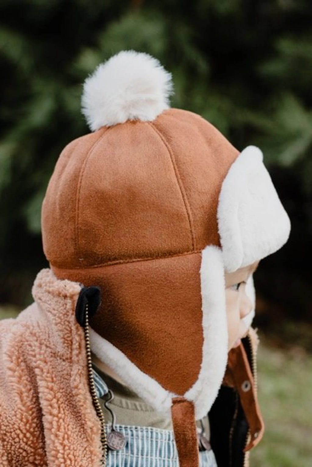 Cozy Faux Fur-Lined Kids Winter Hat Warm |Trapper Hat