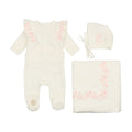 Dainty Ruffle Layette Set