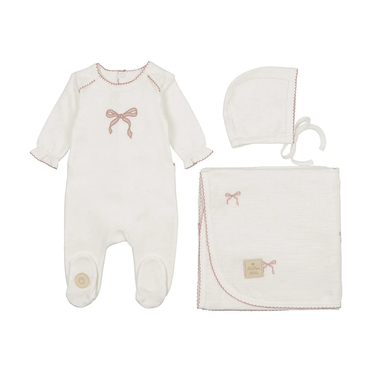 Bows & Kisses Layette Set