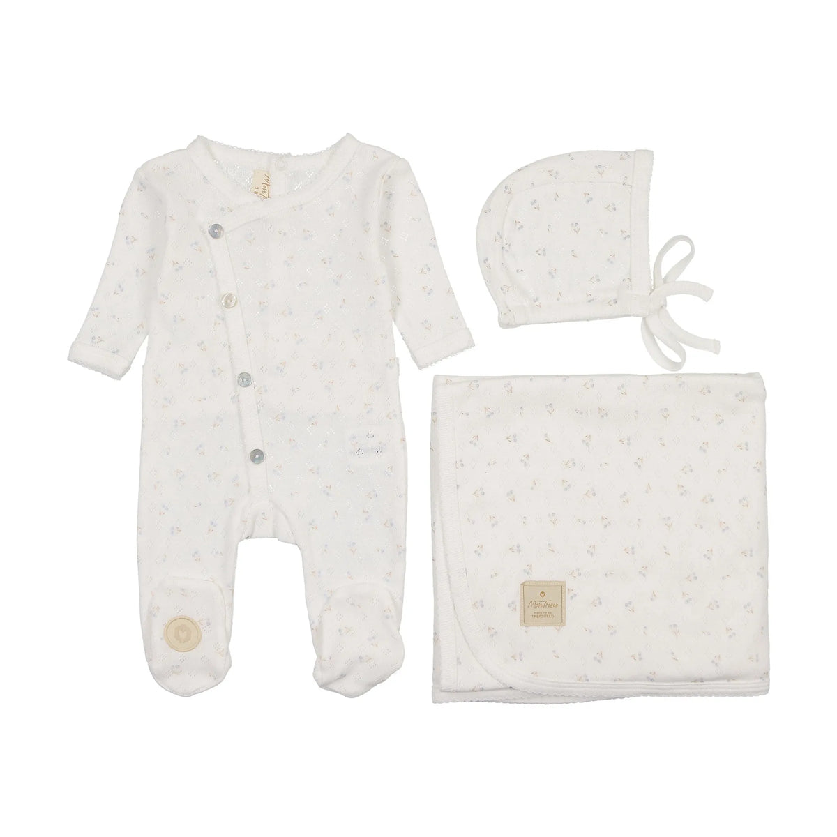 Spray of Berries Layette Set