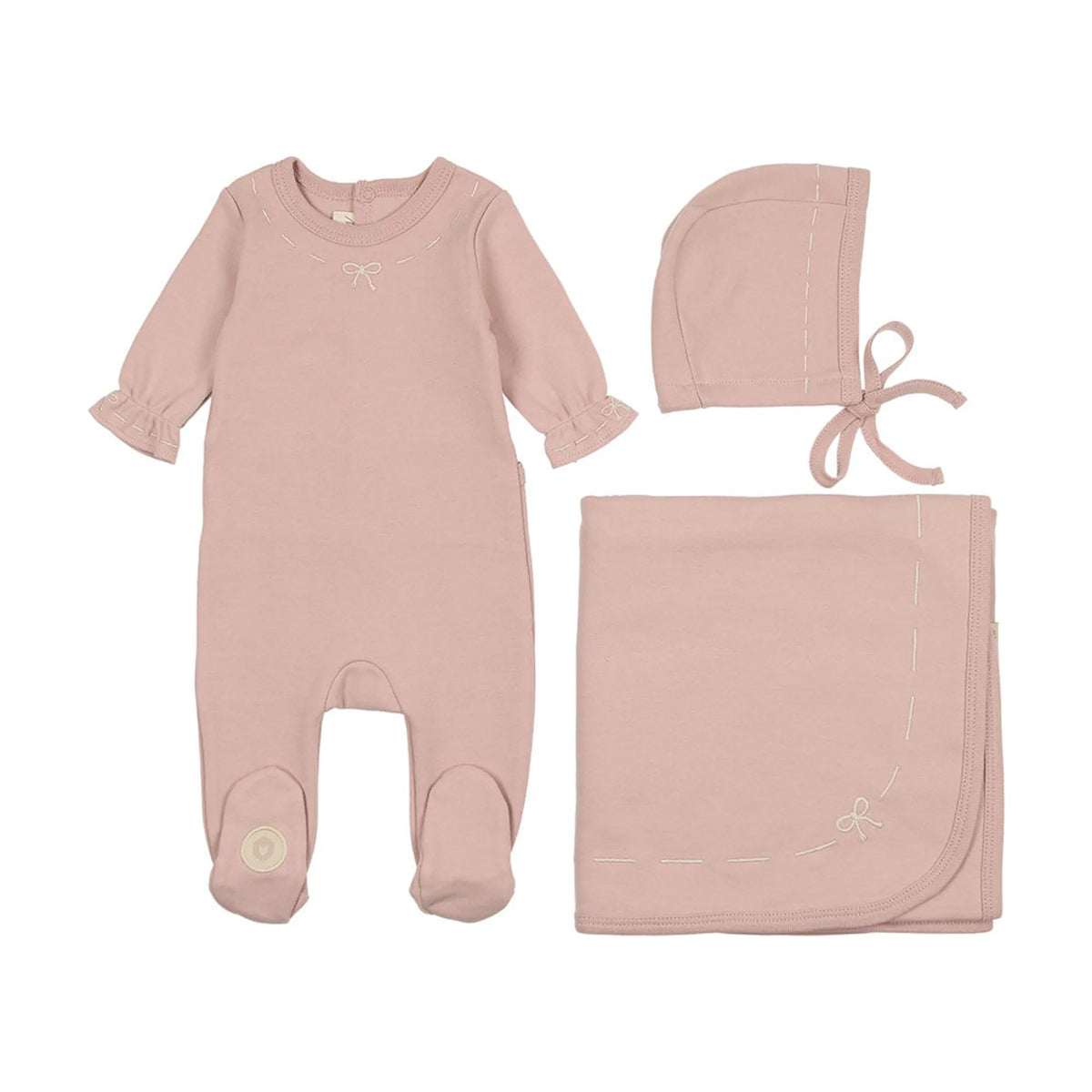 Soft Stitches Girls' Layette Set