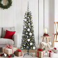 Artificial Christmas Tree with 150 LEDs Green 47.24 in