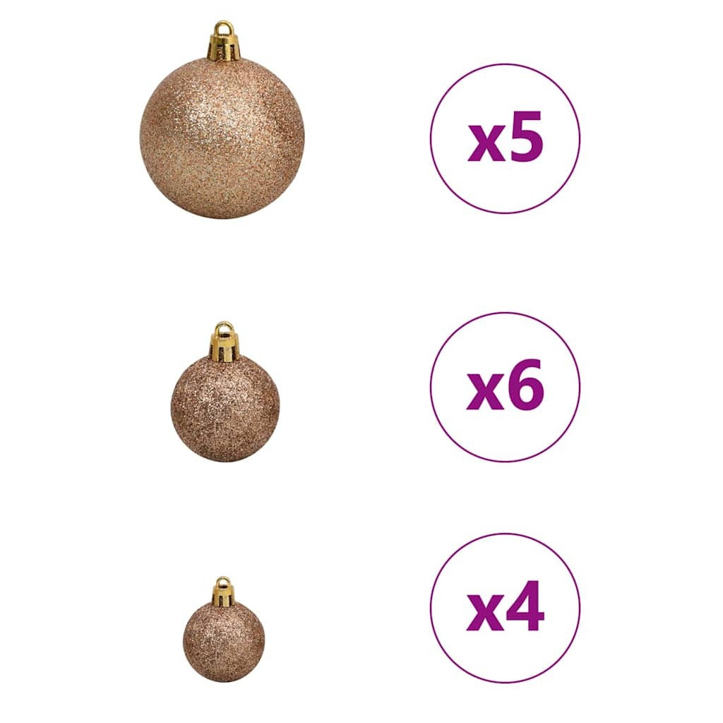 Artificial Christmas Tree with 150 LEDs Green 59.06 in