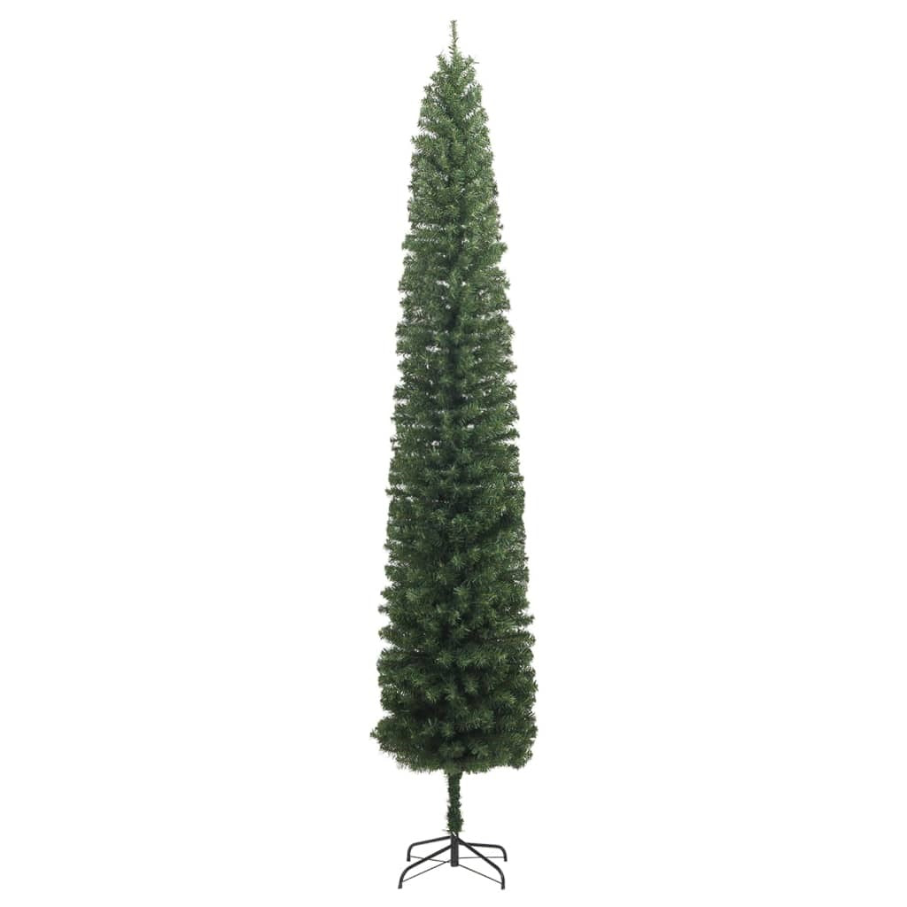 Slim Christmas Tree with Stand 118.1" PVC