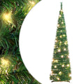Artificial Christmas Tree Pop-up 50 LEDs Green 47.2