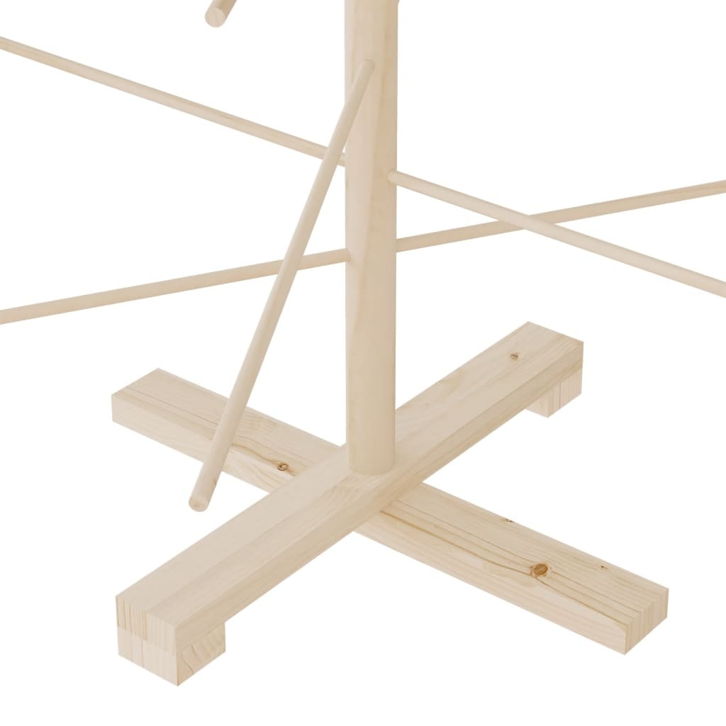 Wooden Christmas Tree for Decoration 70.9" Solid Wood Pine