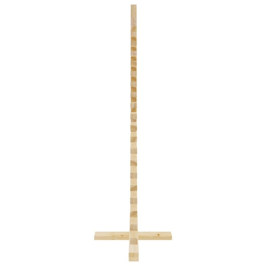 Wooden Christmas Tree for Decoration 47.2" Solid Wood Pine