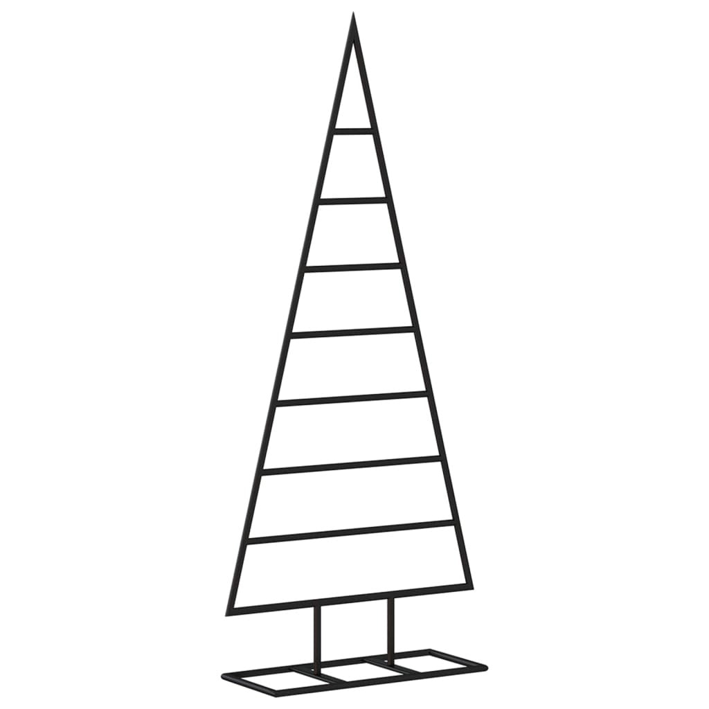 Metal Christmas Tree for Decoration Black 49.2