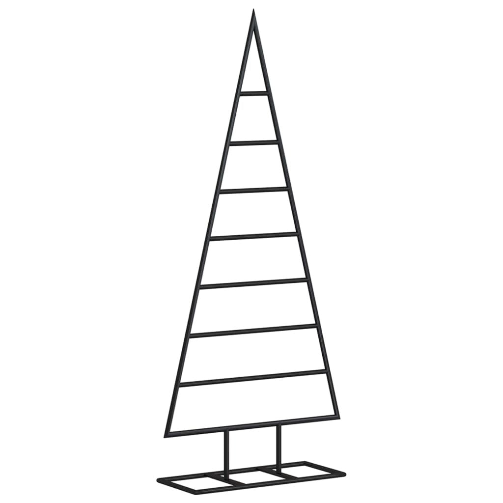 Metal Christmas Tree for Decoration Black 49.2