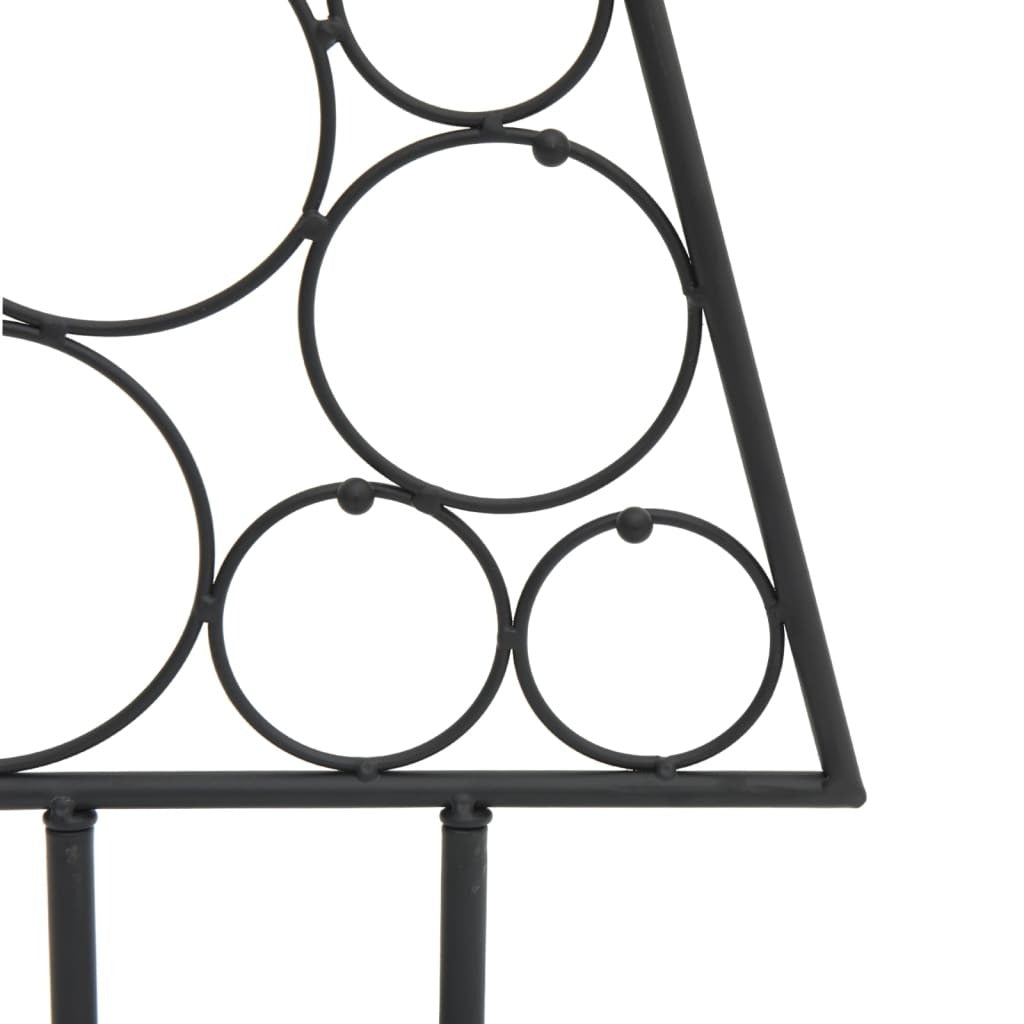 Metal Christmas Tree for Decoration Black 35.4