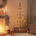 Metal Christmas Tree for Decoration Black 70.9
