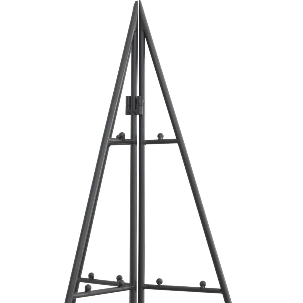 Metal Christmas Tree for Decoration Black 70.9