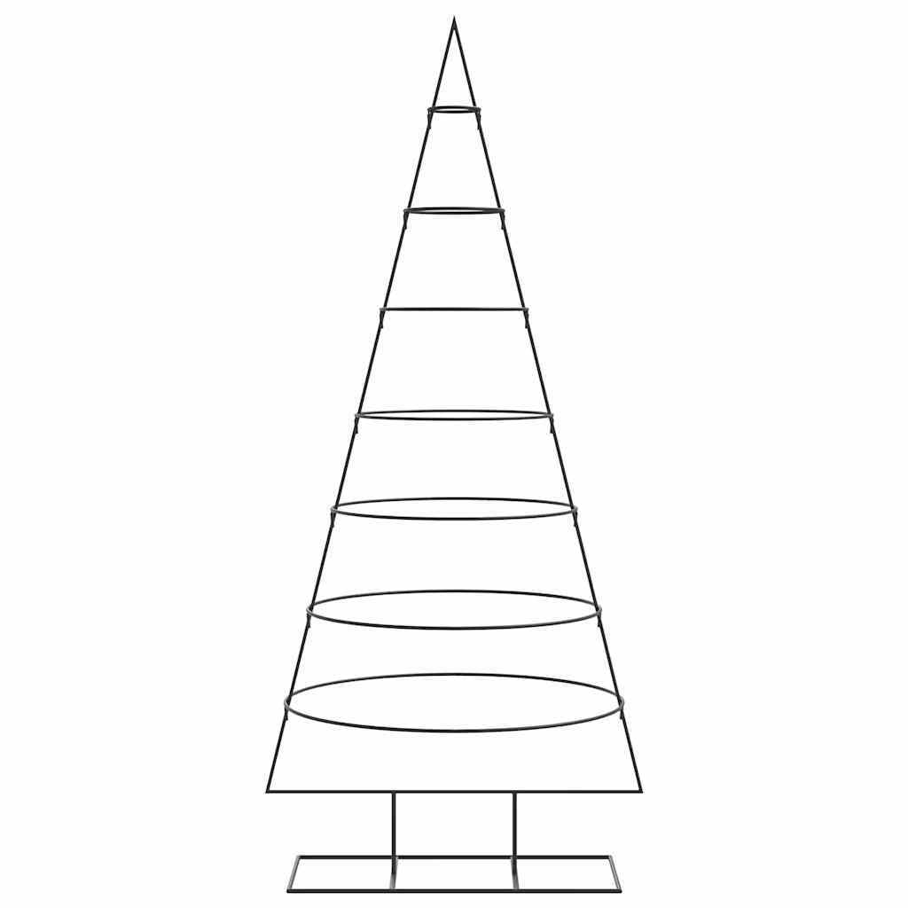 Metal Christmas Tree for Decoration Black 70.9