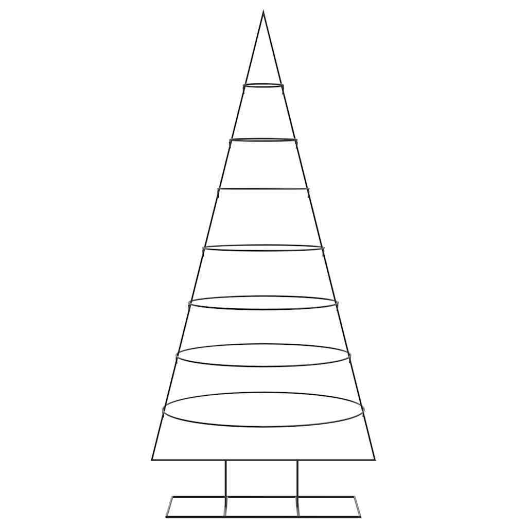 Metal Christmas Tree for Decoration Black 82.7