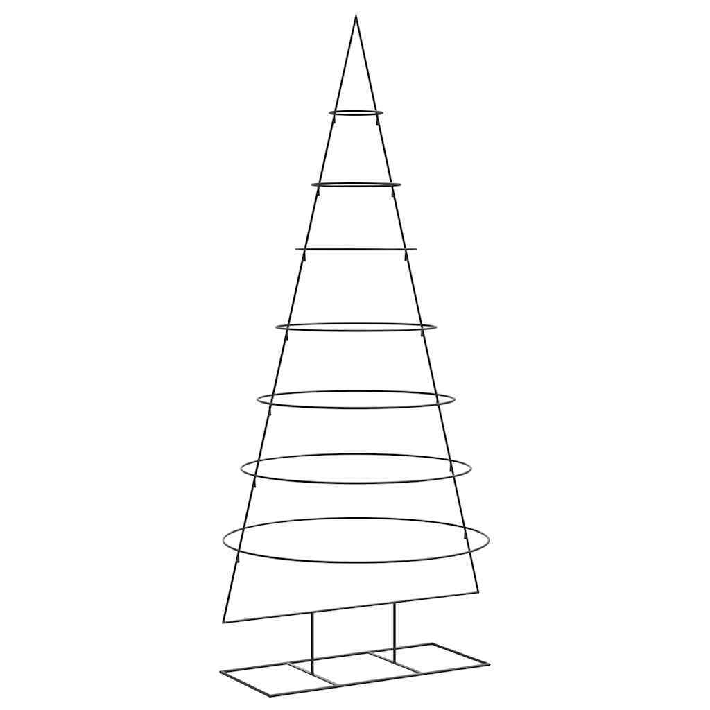 Metal Christmas Tree for Decoration Black 82.7