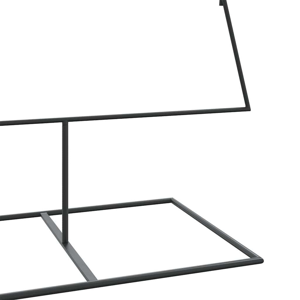 Metal Christmas Tree for Decoration Black 82.7