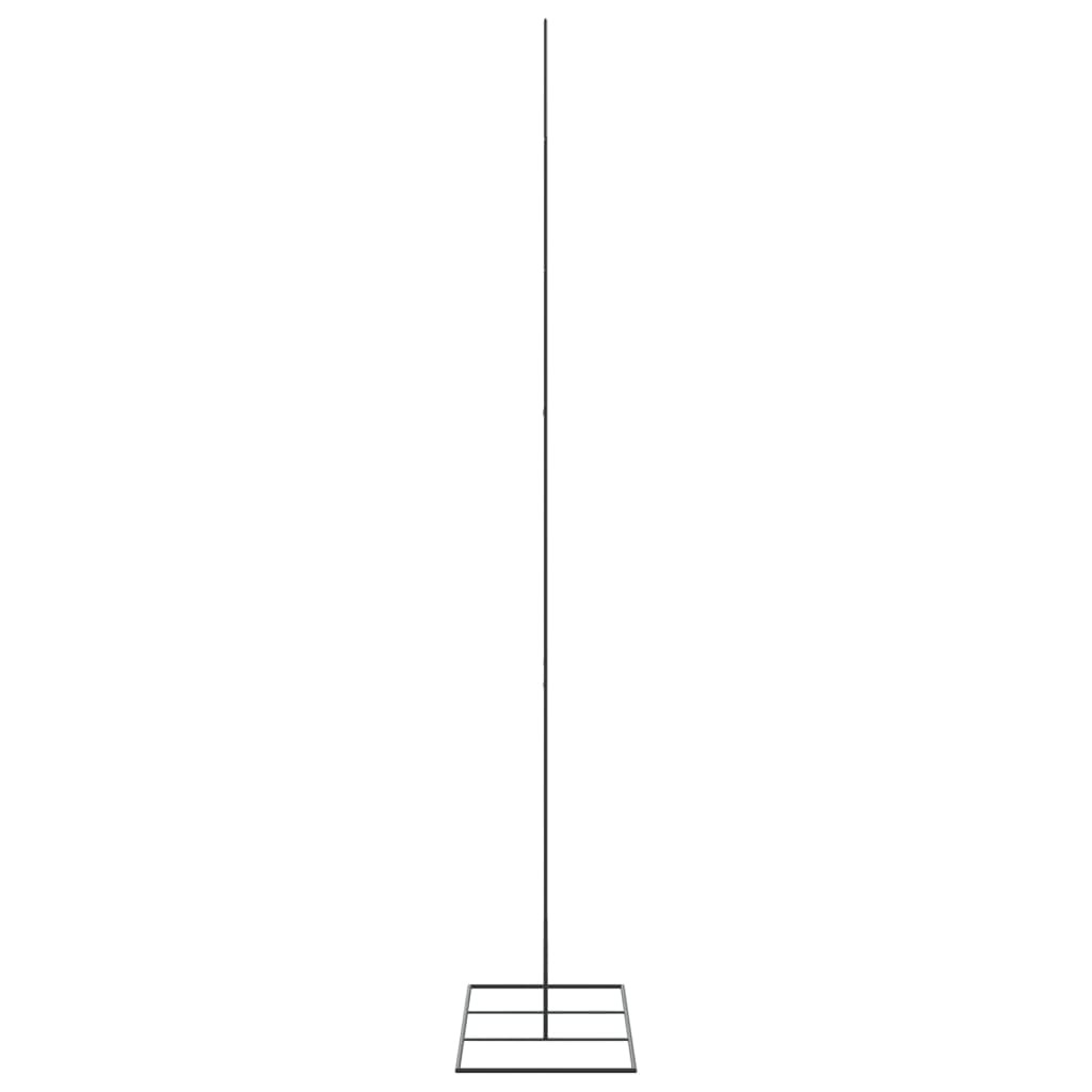 Metal Christmas Tree for Decoration Black 82.7