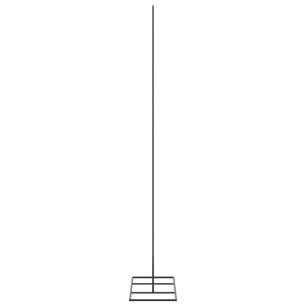 Metal Christmas Tree for Decoration Black 59.1