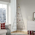 Metal Christmas Tree for Decoration Black 82.7