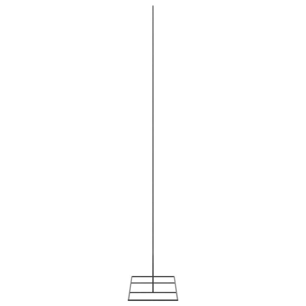 Metal Christmas Tree for Decoration Black 82.7