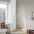 Metal Christmas Tree for Decoration Black 82.7