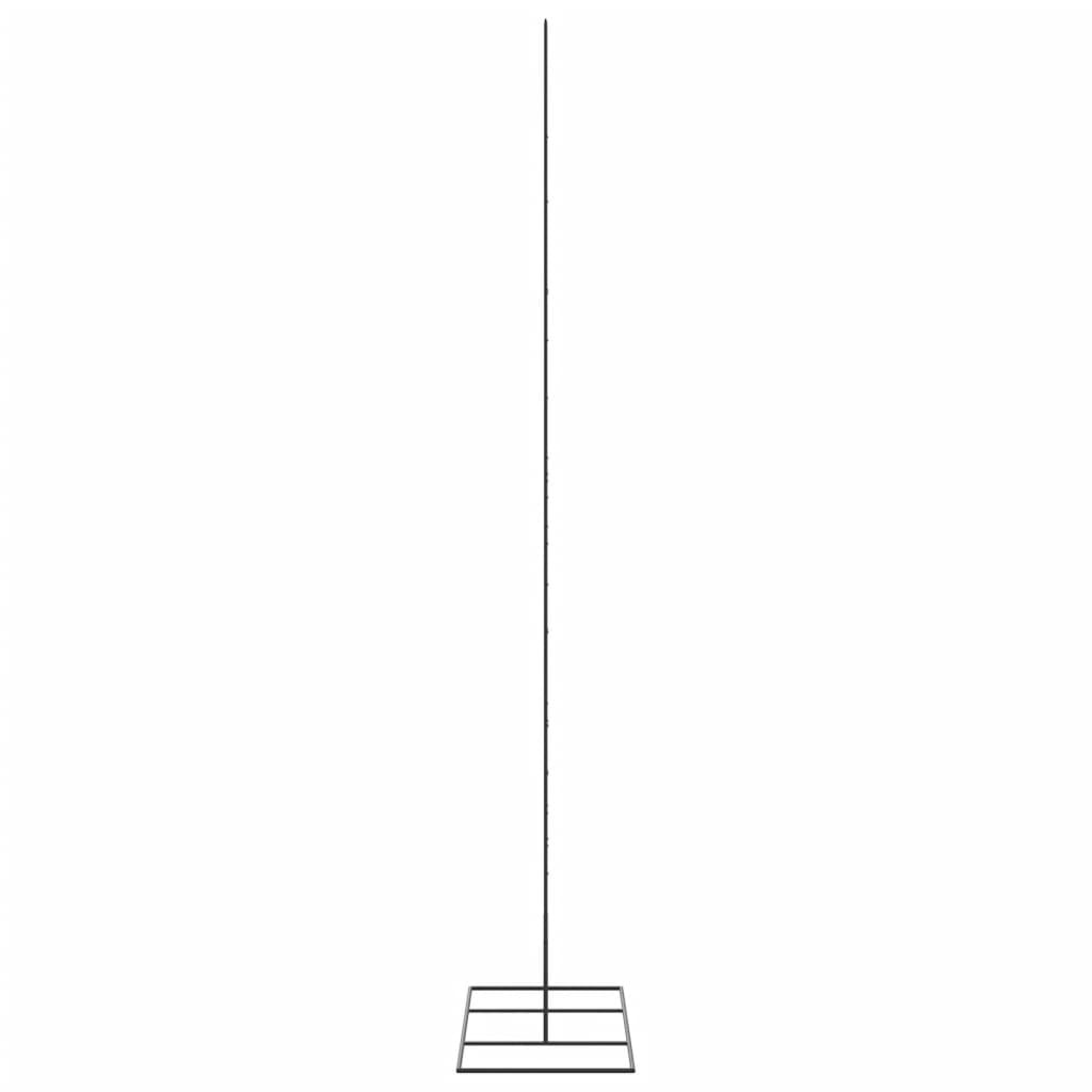 Metal Christmas Tree for Decoration Black 82.7