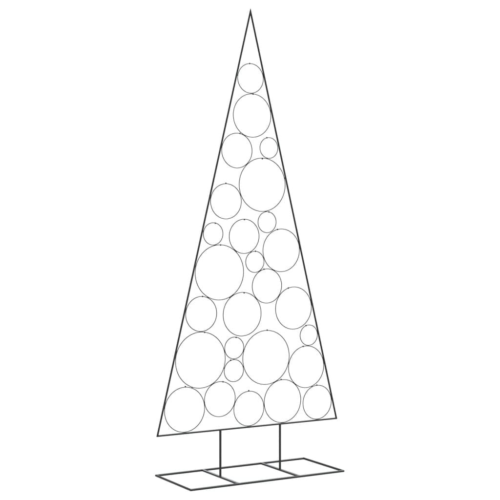 Metal Christmas Tree for Decoration Black 82.7