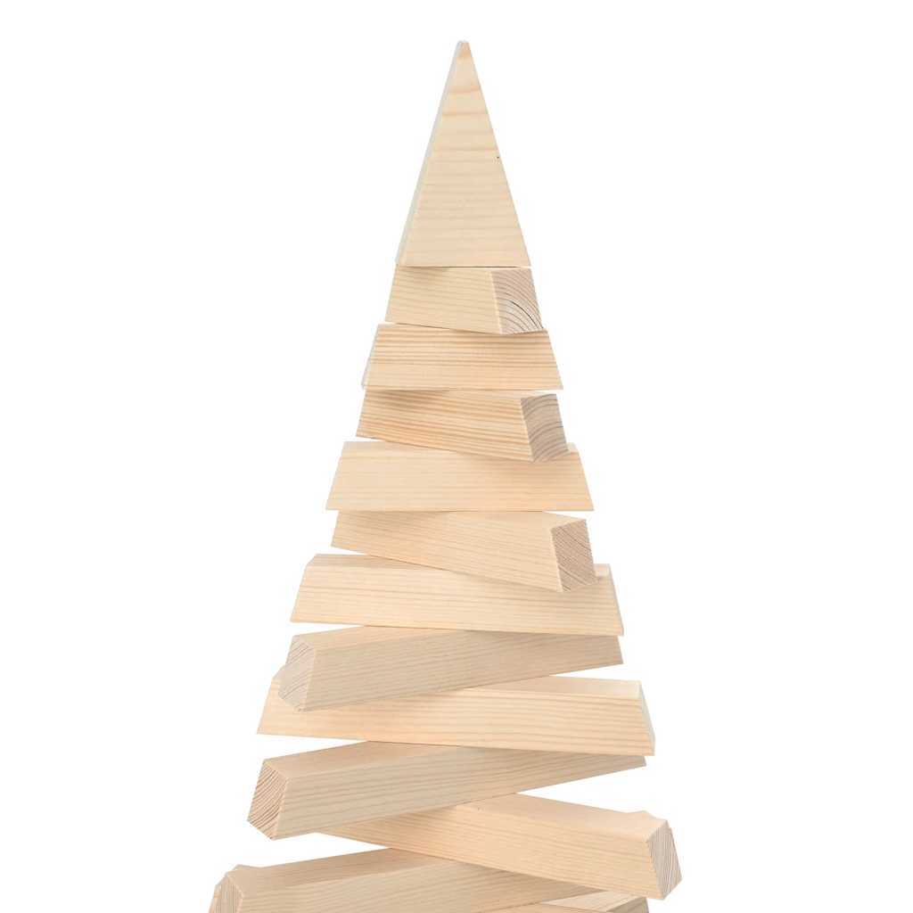 Wooden Christmas Tree for Decoration 150 cm Solid Wood Pine