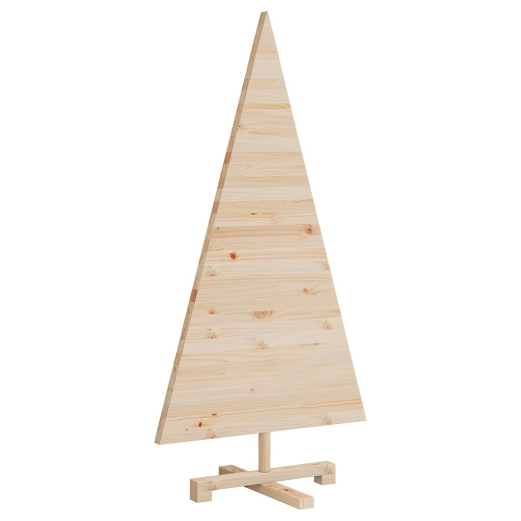 Wooden Christmas Tree KOTKA 120 cm Solid pine wood Natural