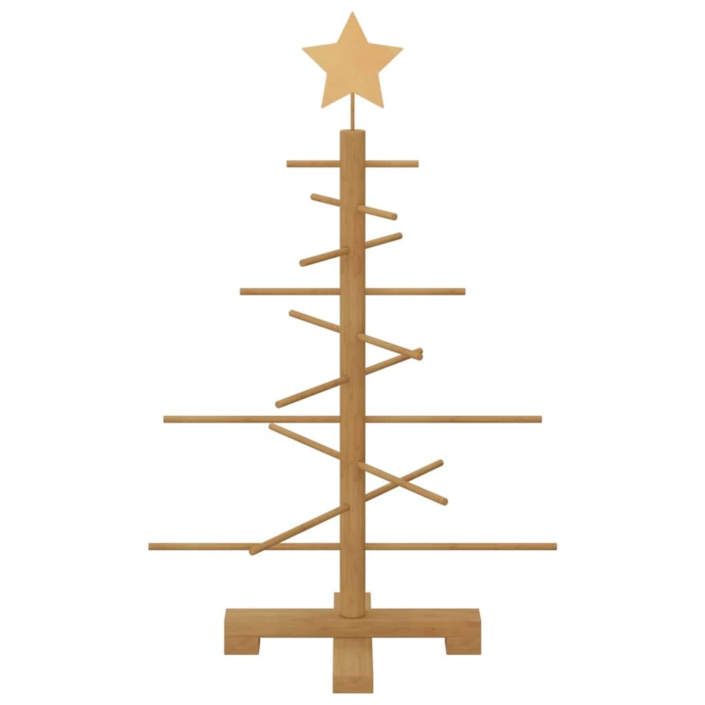 Wooden Christmas Tree KOTKA 75 cm Bamboo and solid pine wood