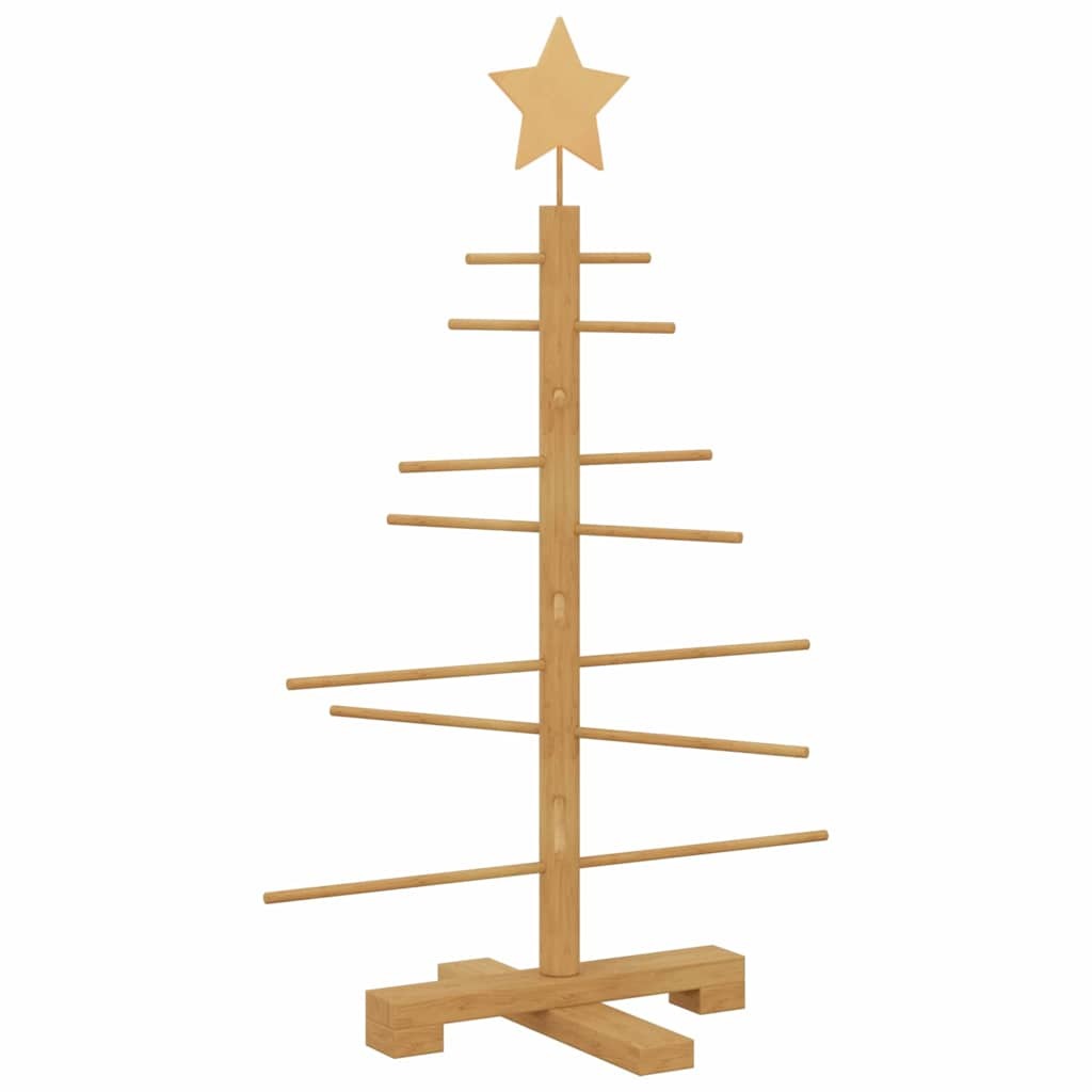 Wooden Christmas Tree KOTKA 75 cm Bamboo and solid pine wood
