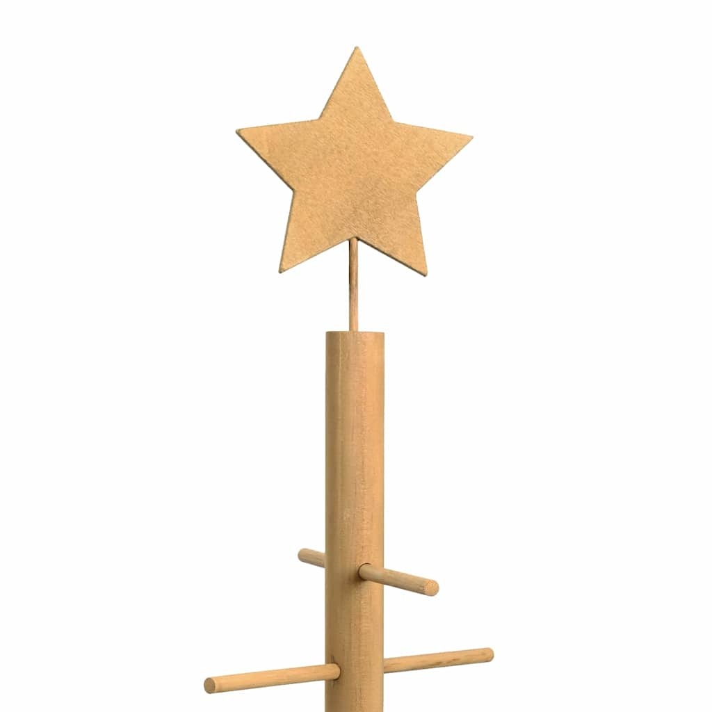 Wooden Christmas Tree KOTKA 125 cm Bamboo and solid pine wood