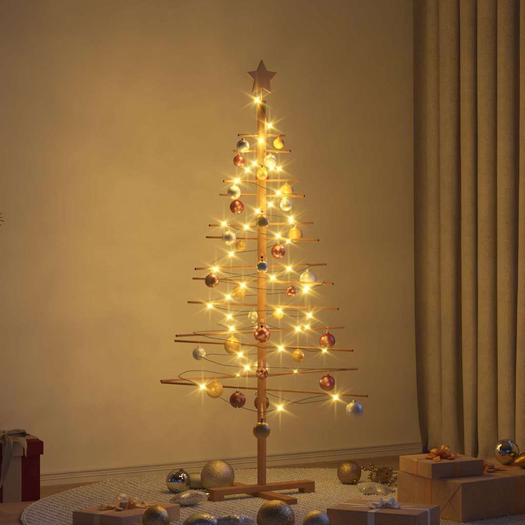 Wooden Christmas Tree KOTKA 150 cm Bamboo and solid pine wood
