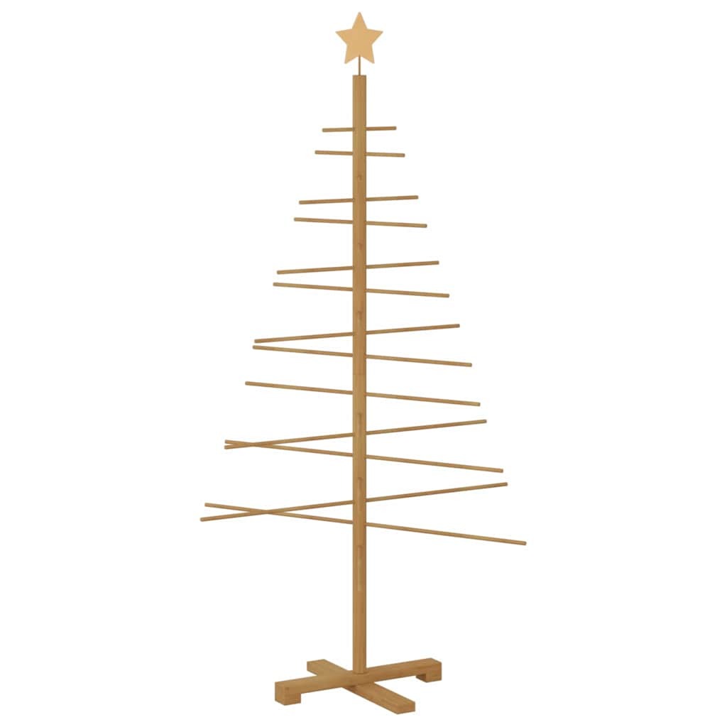 Wooden Christmas Tree KOTKA 150 cm Bamboo and solid pine wood